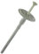 Befestigungsmaterial WKRET-MET 100 STK. Dübel ∅ 10 mm Dämmstoffdübel Tellerdübel Schlagdübel Kunststoffnagel glasfaserverstärkt (FIXPLUG ∅ 10 x 260 mm)