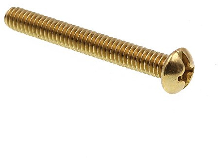 Prime-Line 9005585 Machine Screws, Round Head, Phillips/Slotted Combination Drive, 1/4-20 x 2 in. (25 Pack)