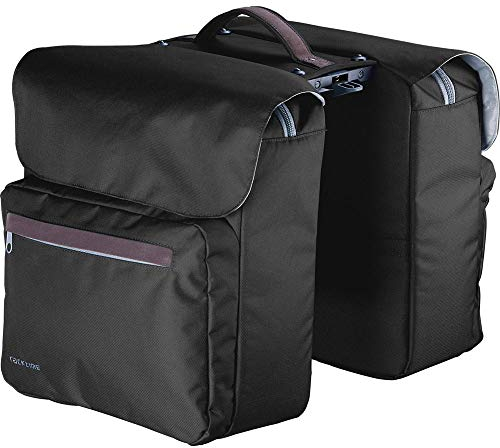 Racktime Doppelpacktasche Ture 29l 2X 12l+2x2,5l Carbon Black +Flicken