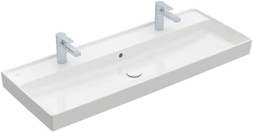 V&B Schrankwaschtisch Collaro 120x47cm, m Überlauf, stone white C-plus
