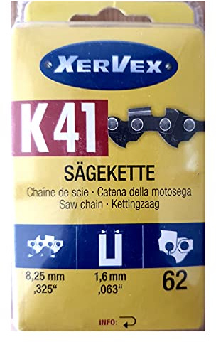XerVex K41 Halbmeißel Sägekette 0,325''