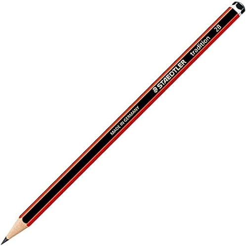 Staedtler Traditionspennor Blyertspennor, Skola, Ritning, Skissa - 2B - 6-pack