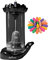 SIGNAMIO® Shiva Smoke Fountain Aromatic Fountain Lord Shiva Idol shivling Ceramic Incense Holder with 30 Backflow Incense Cones,Aromatherapy,Home Decor-1-Pcs/30 Cones-Hand Shivling