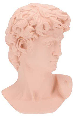 Yardenfun Statua di David in Resina Delicata 15 Cm, Decorazione Creativa per Scrivania e Arredamento Casa, Ornamento Artigianale per Ufficio e Regalo Raffinato