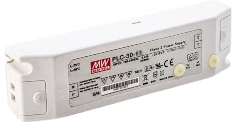 Driver LED PLC 30W 2,5A, trasformatore di alimentazione a commutazione a corrente costante a singola uscita PLC-30-12 AC-DC con PFC