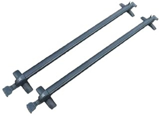 dachgepäckträger Auto 1 Paar Mit Schloss Universal Fahrzeug Auto Dach Montage Rack Schiene Bar Schwarz Aluminium Gepäckträger Auto Rack Modifikation Teil dachträger universal(E105-115cm)