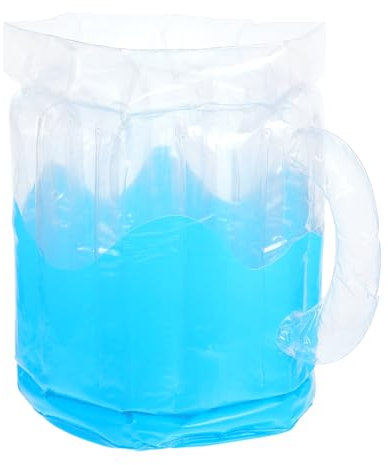Gatuida Gonflable Seau à Glace pour Fête Bac à Boissons Bol à Glace Approvisionnement Extérieur Support Bac Froid Bière Décoration Pique-