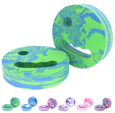 Aqua Fitness Scheiben, 2X Eva Aqua Fitness Gerät, Handgerät Schwimmtrainings Kickboards, Training Trainingsscheiben Für Erwachsene, Jugendliche & Kinder, wassergymnastik zubehör