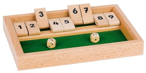 GoKi Wooden Shut the Box Game
