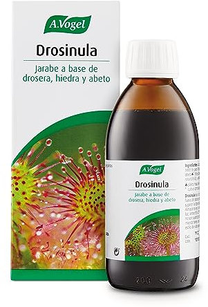 A.Vogel Drosinula | Jarabe para Tos Seca e Irritación de Garganta | Extractos Naturales de Plantas | Drosera, Hiedra y Abeto | 200 ml