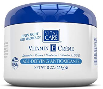 Vital Care Vitamin E Creme Age Defying Antioxidants 8 Oz. (2 Pack)