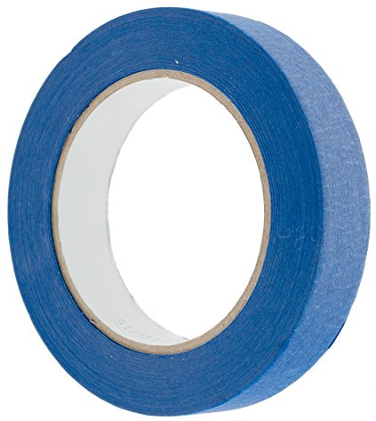 Coral 71501 Easy Blue Masking Tape for Indoor and Outdoor use 1 inch 50M roll