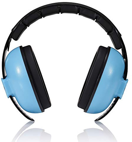 Roynoy - Protection auditive pour bébé de 0 à 2 ans - Casque anti-bruit pour enfants - Bleu et rose