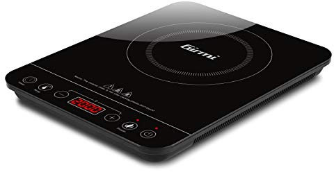 Girmi Pi03 Piastra ad Induzione, 2000 Watt, Nero