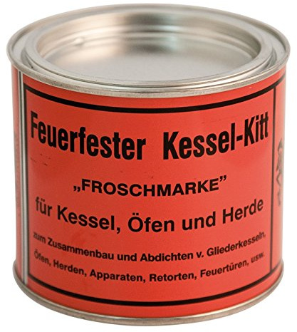 Feuerfester Kesselkitt Froschmarke 500 g Dose