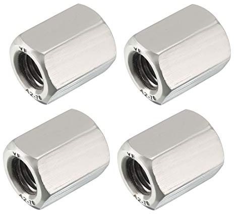 sourcing map 4er-Pack M10 X 1,5 22mm Edelstahl 304 metrische Sechskantmutter Überwurfmutter de