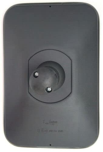 MelTruck® Espejo retrovisor exterior 305 x 205 mm para tractor, camión, excavadora, autocaravana, diámetro 15 – 28 mm, universal (1, 305 x 205 mm)