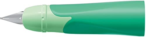 STABILO - Rechtshänder-Griffstück für ergonomischen Schulfüller mit Anfänger-Feder A - EASYbirdy 3D Wildlife in grün