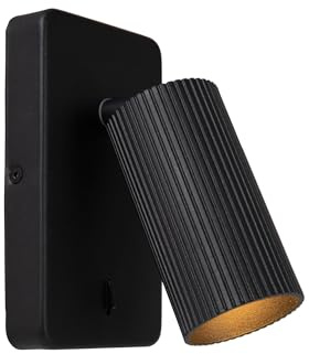 LUCIDE CLUBS - Wandstrahler - 1xGU10 - Schwarz