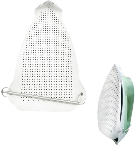 JTMKYO 1 Heat Protection Plate, Iron Protector for Ironing, Steam Ironing Accessories, Fabric Protective Film, Iron Shoe Cover, Iron Sole Protector