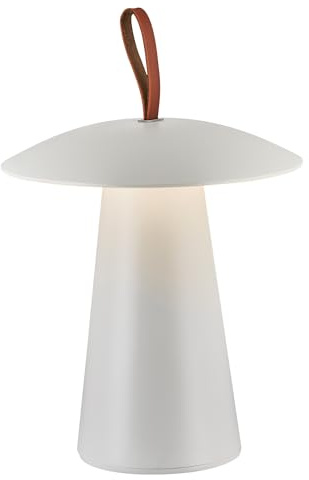 Nordlux mobile Tischlampe Ara To Go 2 weiss IP54 240lm mit Akku