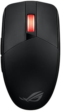 ASUS ROG Strix Impact III Wireless Gaming Mouse, 57 G Lightweight, 36K DPI Sensor, Bluetooth & 2,4GHz RF, ROG SpeedNova, Up to 618hrs Battery Life, Replaceable Switches, ROG Omni Receiver, Black