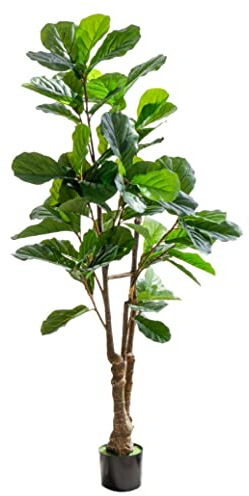 PIPONS Künstliche Pflanzen Künstliche Bonsai-Baum-Faux-Fiddle-Blatt-Ficus-Baum-künstliche Pflanze Für Home Company-Ausstellungs-Dekor Fake Pflanzen Dekor (Size : 170cm)
