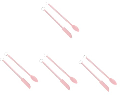 Alipis 4sets Silicone Telescopic Spatula Mini Multi-Functional Baking Tools Kitchen Utensils Cooking Spoon