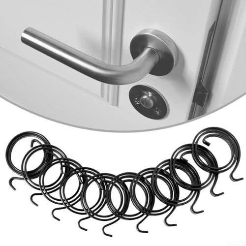 10 Stück 2,5 Dreh-Türknauf-Feder, Ersatz-Torsionsfeder, für Tür, Innendurchmesser 19 mm, Außendurchmesser 28 mm