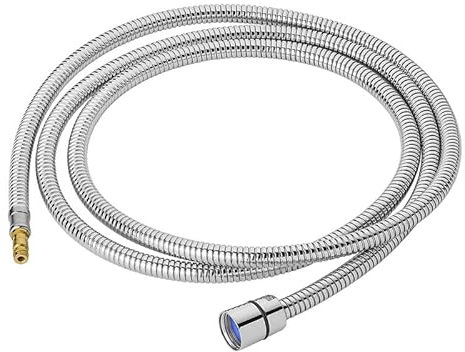 Flexible de douche en métal 1,5 m – Pivotant 3/8, raccord 1/2, chromé
