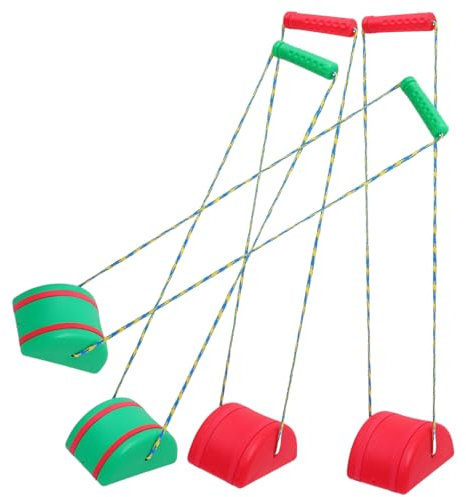 SOPOTUTU 1paar Junge Mädchen Balance Training Spielzeug Laufstelzen Für Motorische Fähigkeiten Aus Robustem Zufällige Farben Für Drinnen Und Draußen Fördert Koordination Und Spaß