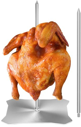 Brocheta Para Parrilla - Soporte Para Brochetas De Acero Inoxidable - Soporte Para Barbacoa De Carne Para Horno Tacos Pollo Exterior Camping,Kebab Shawarma