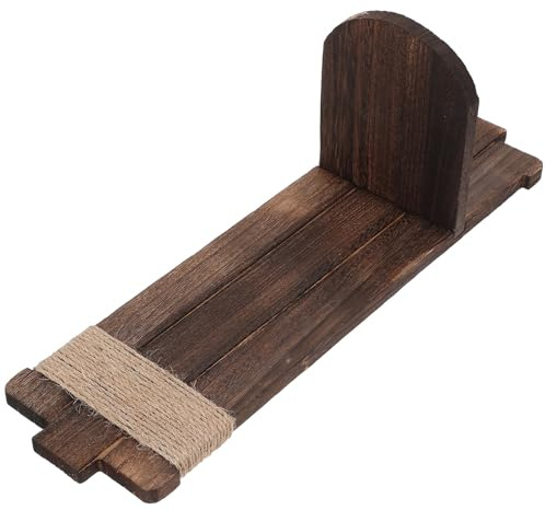 Cabilock Soporte de Velas de Madera Montado en Pared Estilo Rústico Vintage para Decoración de Dormitorio y Sala de Estar Plataforma Versátil y Diseño de Granja