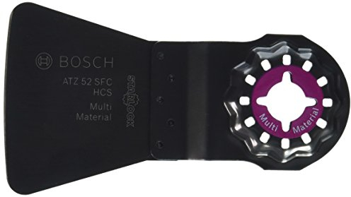 Bosch Home and Garden Schaber flexibel Multimaterial für Multifunktionswerkzeuge Starlock (ATZ 52 SFC HCS), Schwarz, 2609256955