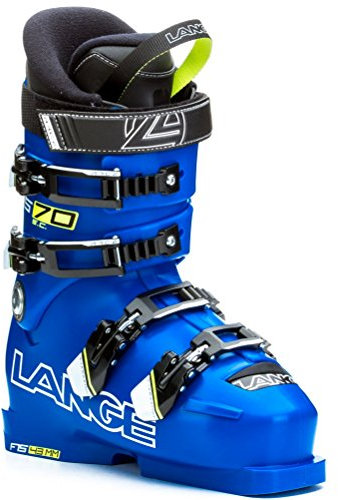 LANGE Kinder Skischuhe blau 23 1/2