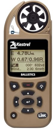 Kestrel Ob-kest-0857bltan Compteur météo balistique 5700 Mixte, Peau, Link Enabled