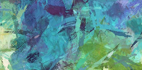 Magnettafel Pinnwand Bild XXL Panorama Abstrakt aquamarin türkis Farbe color, Größe 120 x 60 cm