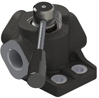 3/2-Wege Hydraulik Kugelhahn, innen Gewinde 3/4 Zoll