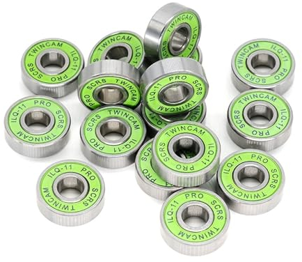 8 Stücke ILQ-11 Grün Longboard Geschwindigkeit Inline Skate Radlager Skate Roller Glatte Skate Roller Lager