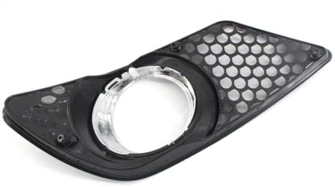 ANram Auto-Nebelscheinwerfer-Kühlergrill-Abdeckung,Für Mercedes Benz C-Class W204 2008-2010 A2048850353 A2048850253 Wasserdicht Nebelscheinwerfer Gitter Abdeckung Auto Vorne Stoßstange,C-1 Pair