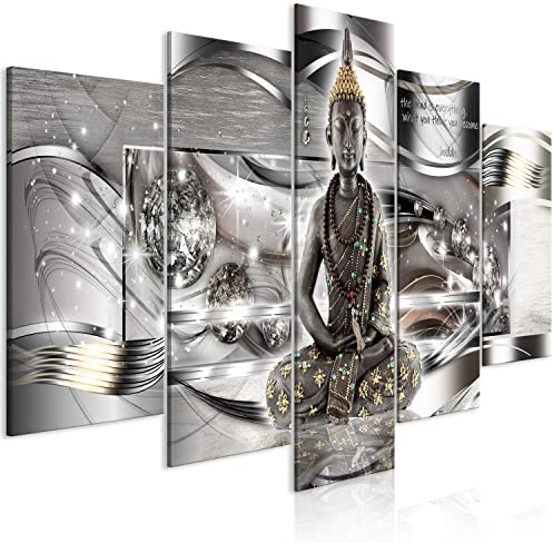 B&D XXL - Acrylglasbild Geschenke Heimdekoration, 200x100 cm, 5-teilig | Hochwertige Leinwand, sofort aufhängbar, ideal fürs Wohn- oder Schlafzimmer, wasserfest und lichtecht, langlebig, stilvoll