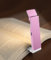 VTIGER lampe de table rechargeable pour la lecture au lit clip LED lampe de lecture réglable en 3 couleurs et 4 luminosité durable portable bookmark Light pour les fans de livres et les enfants
