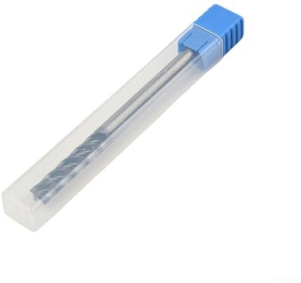 Fraise en carbure de tungstène haute performance, tige extra longue de 100 mm, 4 mm, fraise CNC avec 4 cannelures pour le travail des métaux