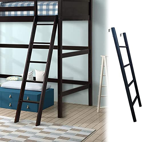 DONGGANSHI Scala per Letto a Castello Scala per Letto a Castello con Pavimento Solo Scala di Ricambio Universale - 116 cm/ 130 cm/ 140 cm/ 150 cm, Scala a pioli in Alluminio per Camper e roul