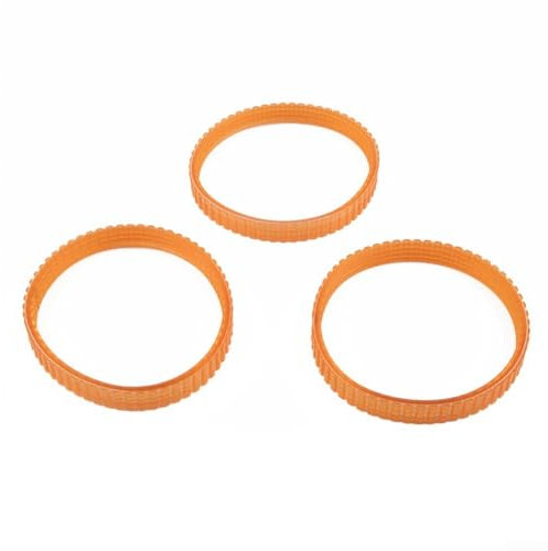 ComfyHarbor 3 Pcs Electric Planer Drive Belt, 238 Mm Girth Electric Planer Drive Belt For 1900B 225007 N1923B BKP180 KP0810 Heat Resistance Wear Resistance
