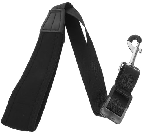 UPKOCH Saxophongurt Robust aus und mit Metall Verstellbarer Nylon Sicher Gepolstertem Schultergurt für Altsaxophon und Tenorsaxophon für Outdoor und Reise
