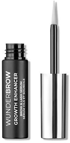 Wunderbrow Growth Enhancer Brow & Lash Serum, 2-in-1 Growth Serum For Fuller, Thicker, Healthier Eyebrows & Eyelashes, Clinically Tested Formula, Visible Results in 6-8 weeks