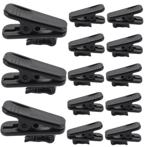 HOMOCONO 100pcs Headphone Cable Clips Durable Plastic Earphone Wire Holders for Tidy Management Prevent Loss Compatible with Various Models Sturdy Headset Accessories