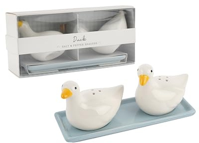CGB Giftware | Bramble Farm Duck Salt & Pepper Shakers in Gift Box | Kitchenware | Tableware | Country Design | Homeware | GB08669