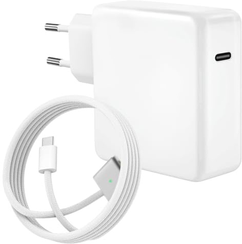 Mac Book Pro Air Ladekabel 96W USB-C auf Magnetic 3 Ladegeräte & Netzteile | M5 M4 M3 M2 M1 Pro MAX 2026 2025 2024 2023 2022 2021 Kompatibel mit MacBook Air 15 13MacBook Pro14 16 mit 2M Kabel
